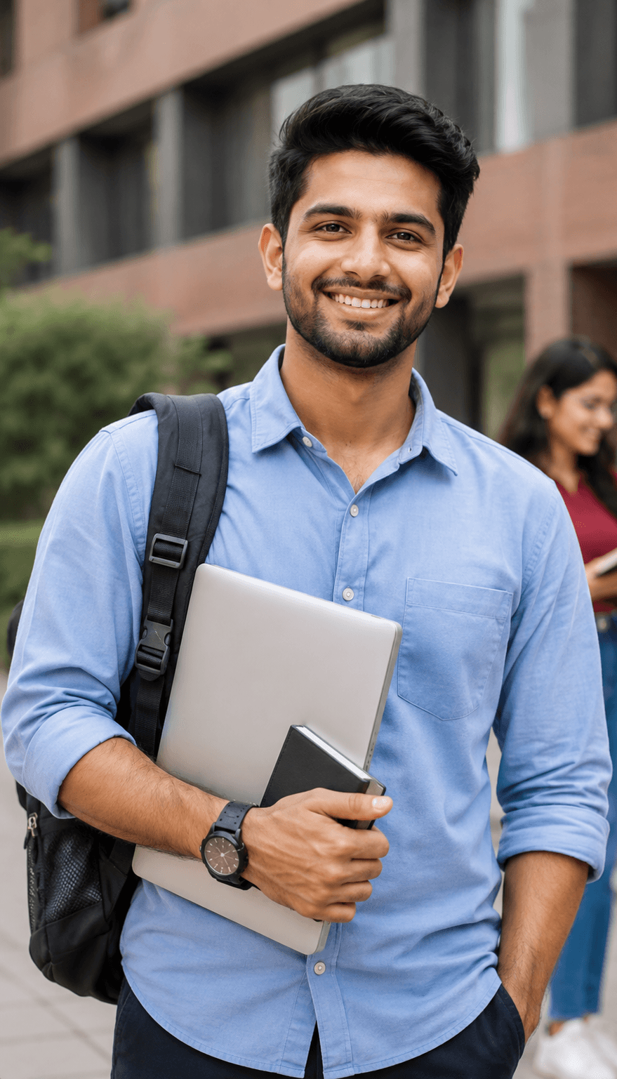 Student ready for a career in the UK